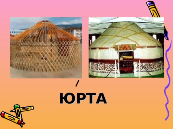 Юрта Шанырак вектор