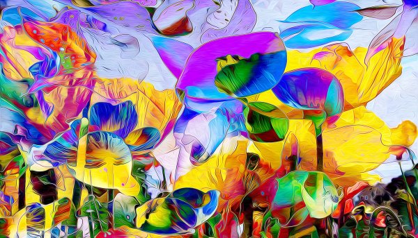 Яркая абстракция