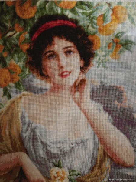 Эмиль Вернон девушка с розами