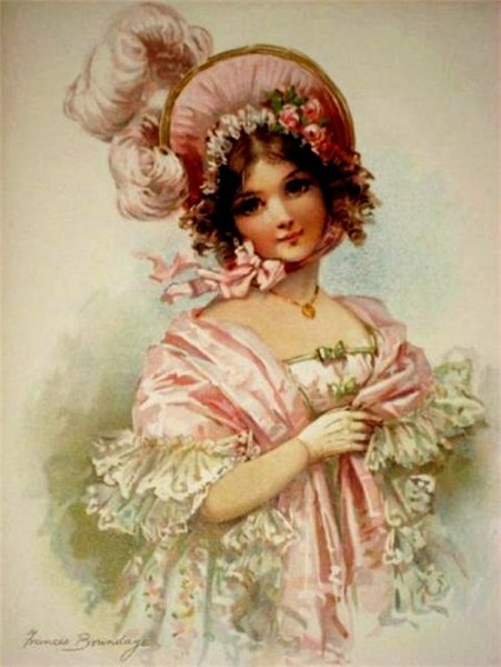 Дамы для декупажа