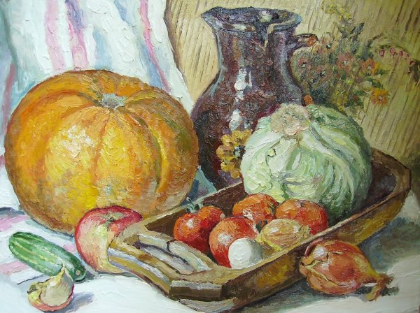 Сычков Федот тыквы натюрморт