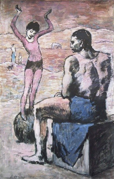 Пикассо девочка на шаре 1905