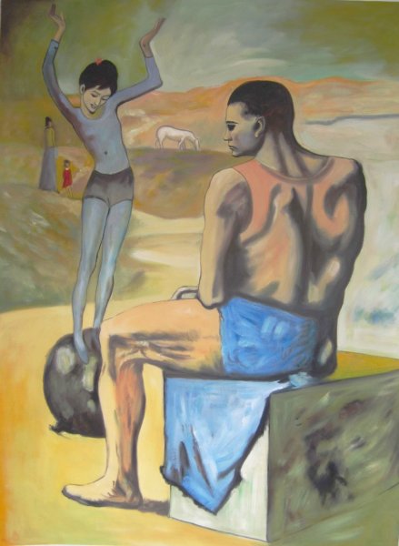 Пикассо девочка на шаре 1905