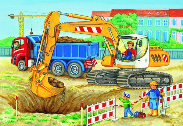 Стройка рисунок