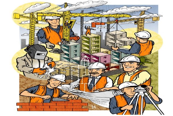 Нарисовать стройку