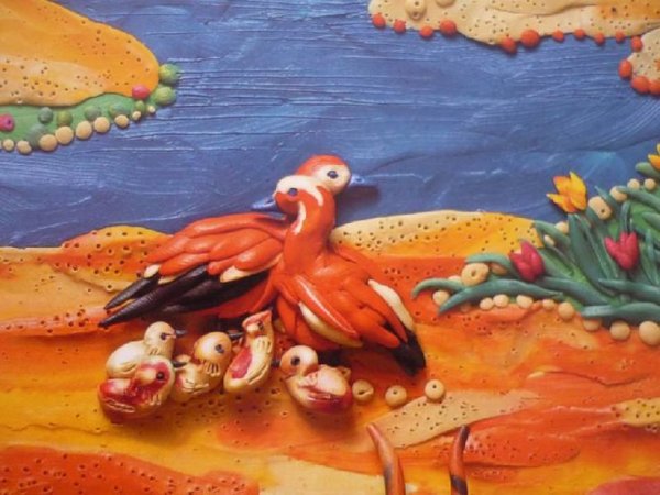 Пластилиновая живопись