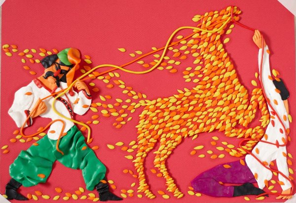 Пластилиновая живопись Яковлева