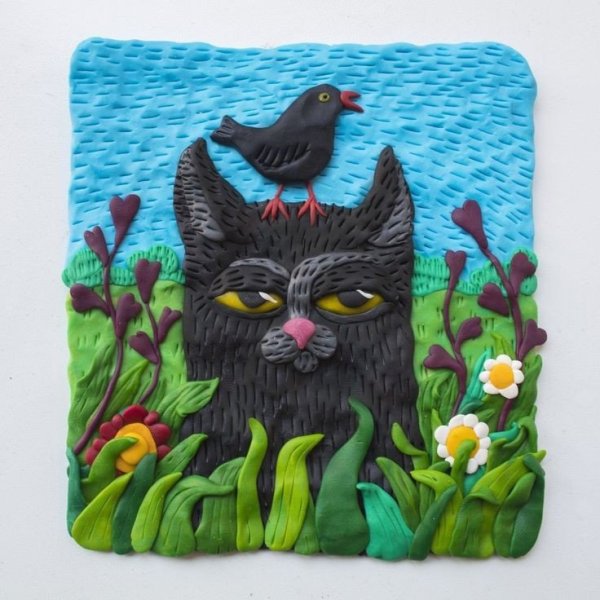 Пластилиновая живопись