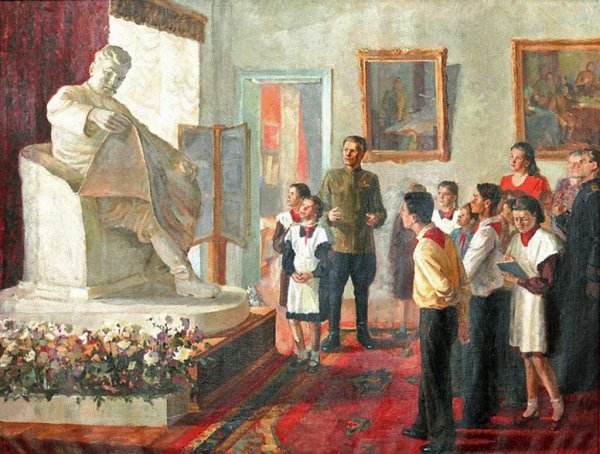 Социалистический реализм картины