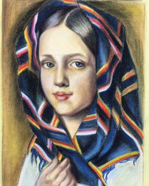 Живопись Евгения Балакшина зима