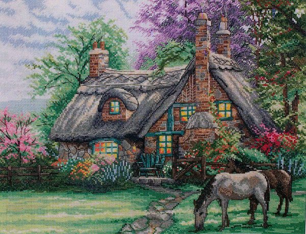 Паутинка алмазная мозаика м314