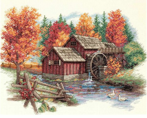 Дименшенс водяная мельница