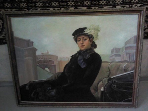 Размер картины Неизвестная Крамского