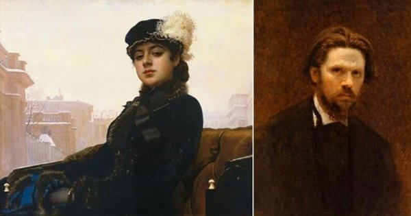 Портрет Крамского Неизвестная