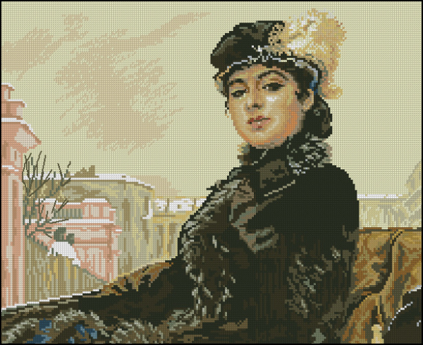 Иван Крамской Неизвестная 1883