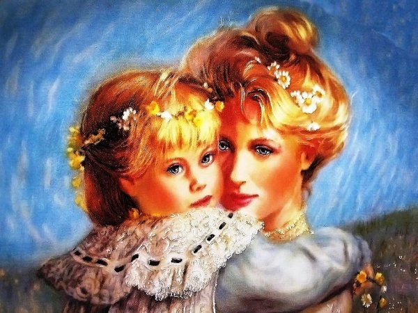 Бренда Берк картины о материнстве