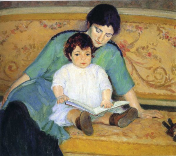 Репродукций «мать и дитя» Венецианов