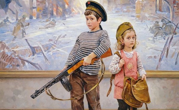 Иллюстрация на тему война