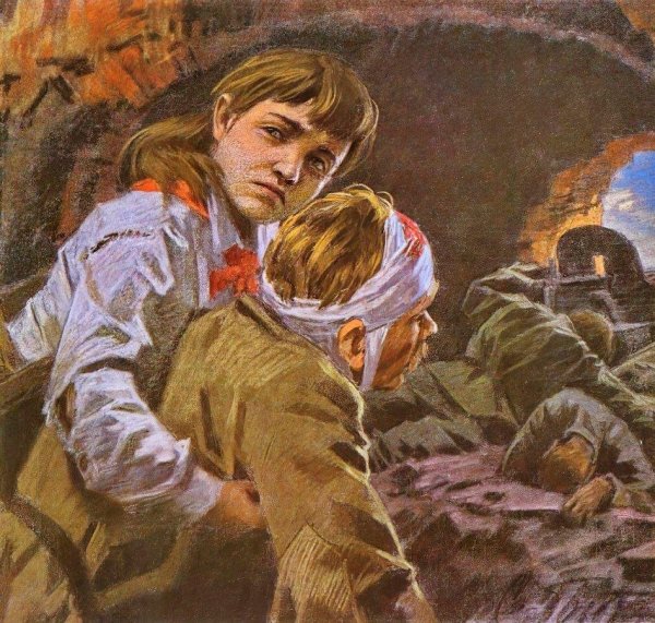 Рисунки на тему война 1941-1945