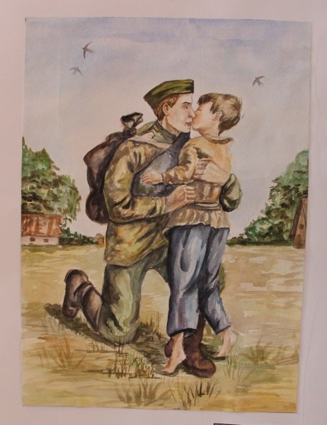 Рисунки на военную тему