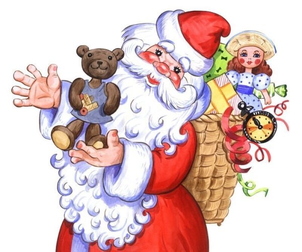 Изображение Деда Мороза для детей
