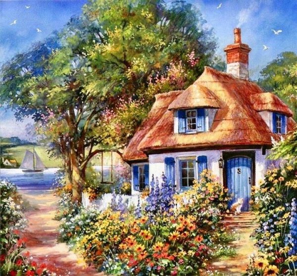 Сказочные домики Джим Митчелл