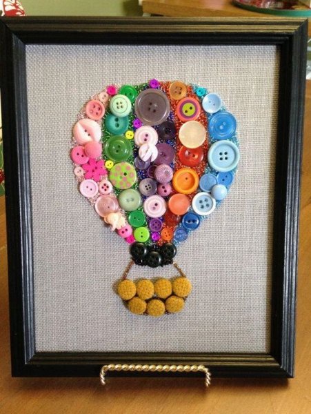 Мастерим из пуговиц