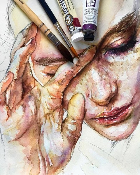 Иллюстрации акварелью