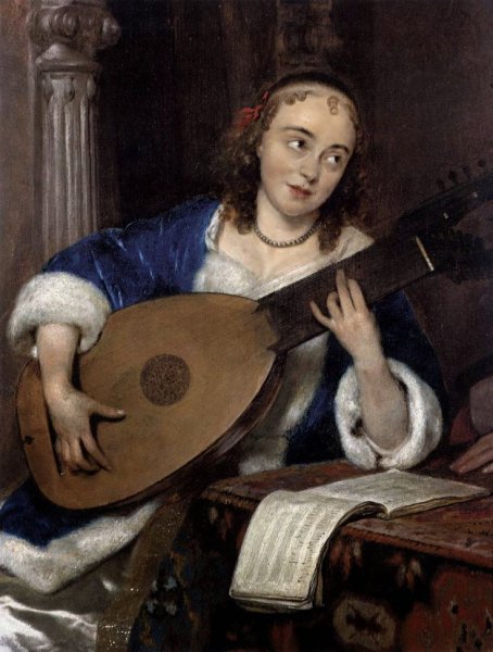 Бартоломео Венето девушка с лютней