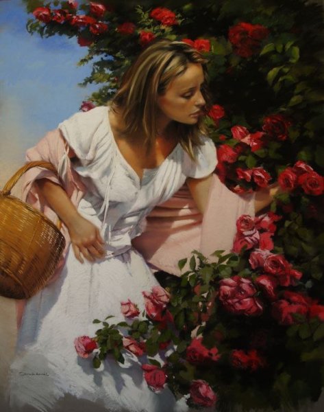 Художник Михаил и Инесса Гармаш