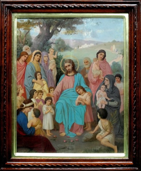 Флорищева пустынь икона благословение детей