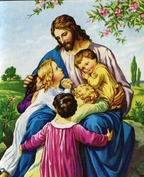 Благословение Иисуса Иисус благословляет