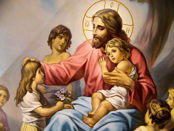 Благословение Иисуса Христа икона