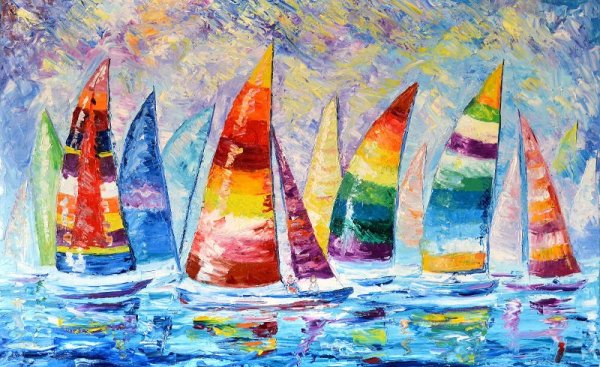 Живопись акрилом для детей