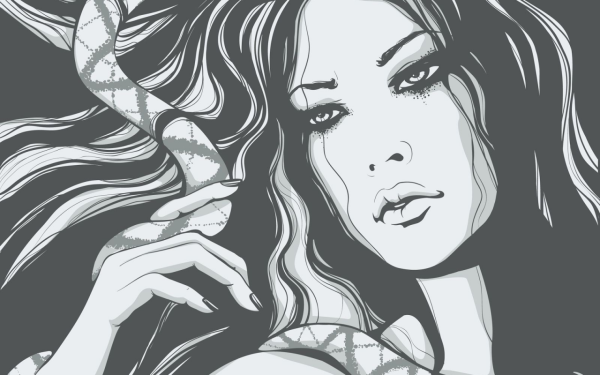 Черно белая Графика