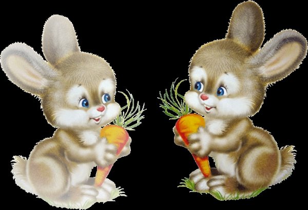 Зайчик картинка для детей