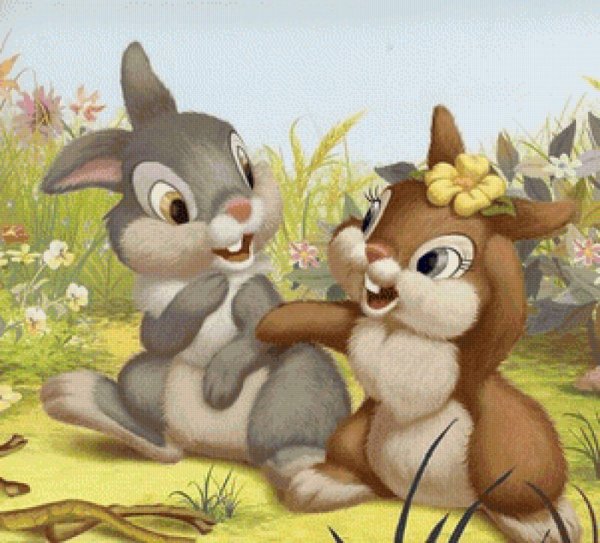 Мультяшные зайчики