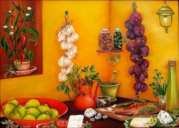 Натюрморты Ludivine Corominas