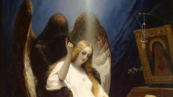 Ангел смерти живопись