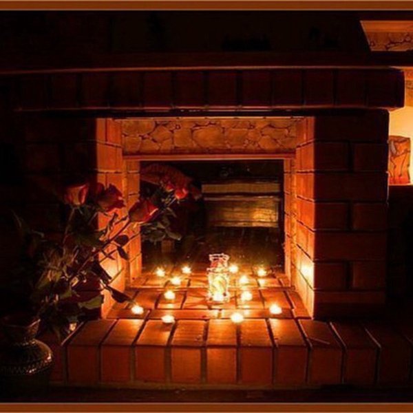 Приятного вечера у камина