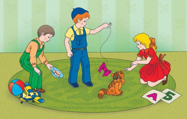 Сюжетные картины для детского сада