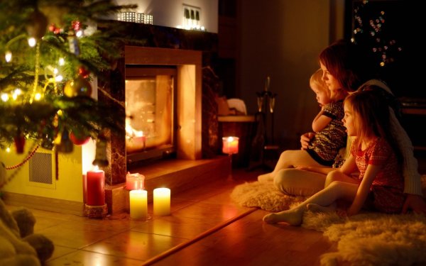 Домашний уют в новогоднюю ночь