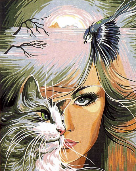 Монохромные рисунки