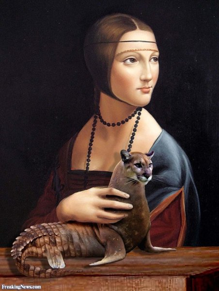 Мадонна с горностаем Леонардо да Винчи