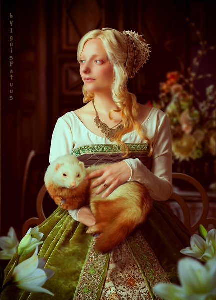 Дама с хорьком