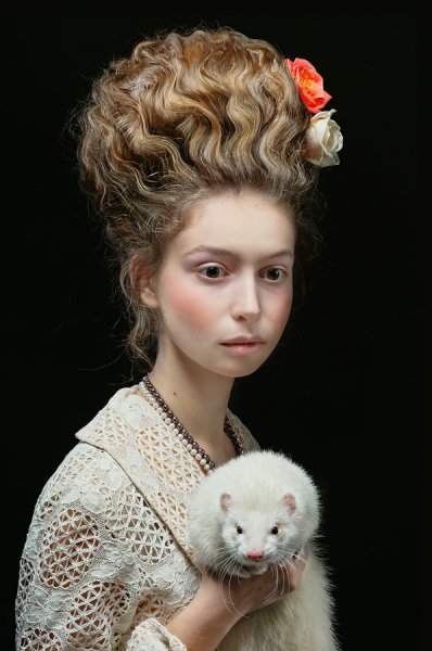 Да Винчи картины с горностаем