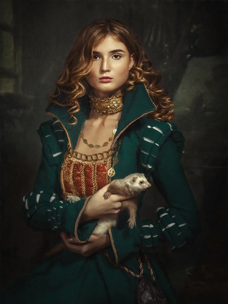 Фотосессия с хорьком