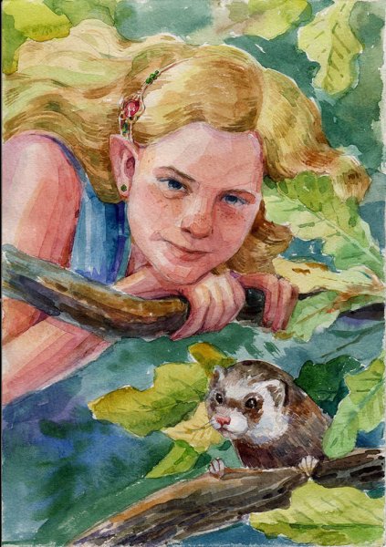 Скандинавская воительница Хельга