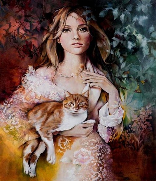 Китайская художница Венди Энджи