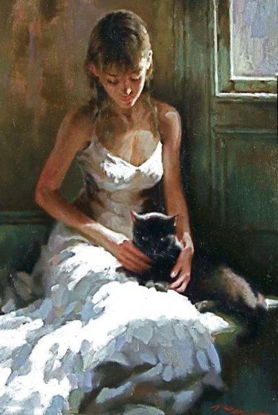 Художник Stephen Pan балерины